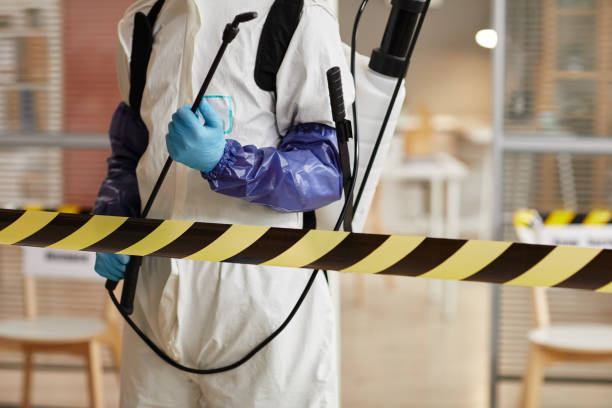 Professional Infectious Disease Decontamination technician working in Scituate, MA